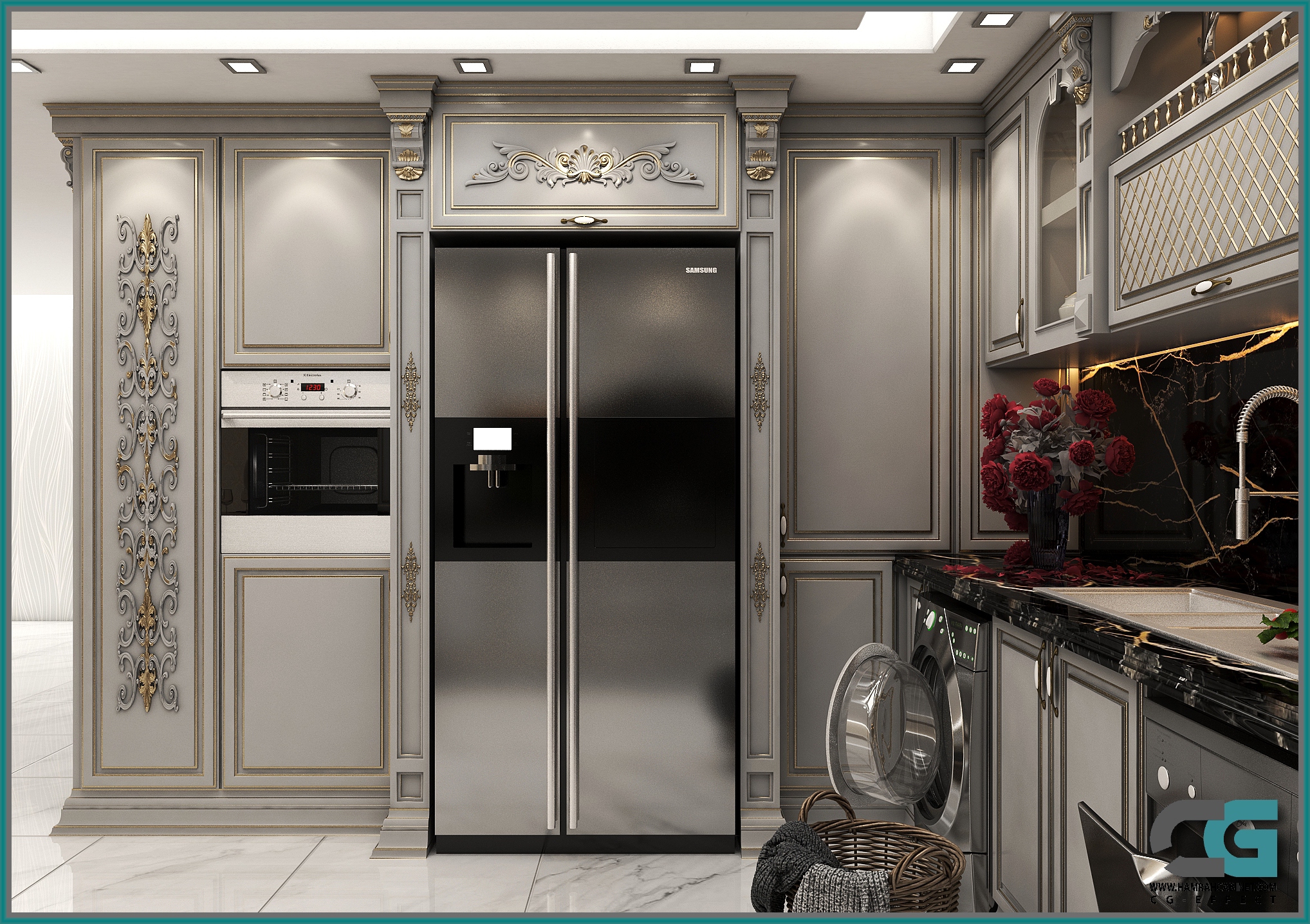 کابینت کلاسیک رنگخور6